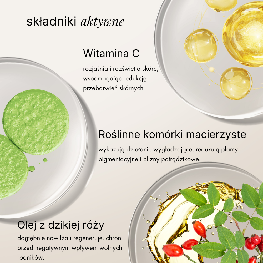 Krem do twarzy Róża z Jagodą | 15 ml | Mokosh – ujędrnienie i blask