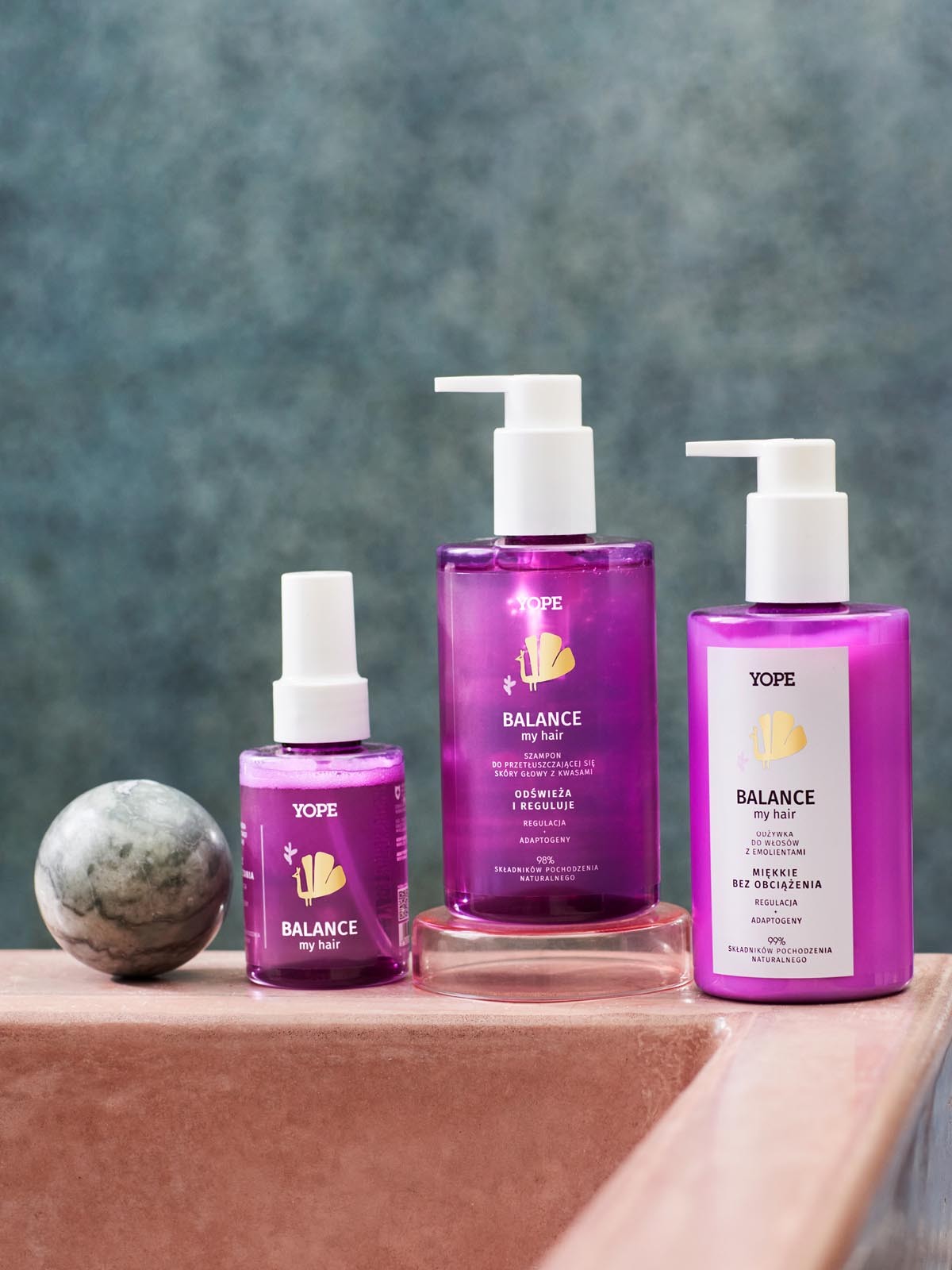 Szampon Balance my Hair Yope | 300 ml | przetłuszczająca się skóra głowy