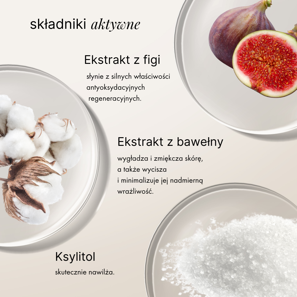 Wygładzający krem do twarzy Figa Mokosh – lekki, odżywczy, naturalny