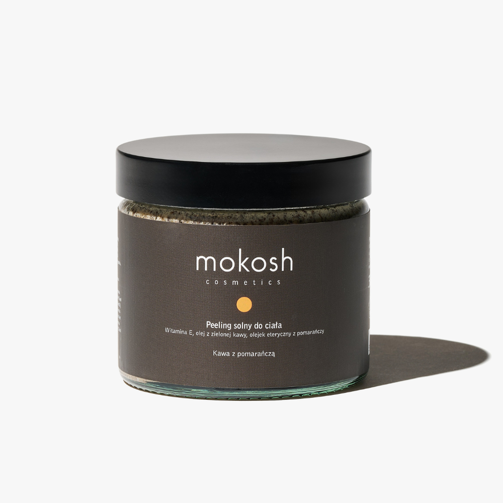 Peeling solny do ciała Kawa z pomarańczą | Mokosh | 300 g