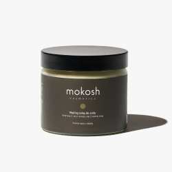 Peeling solny do ciała Zielona kawa z tabaką | 300g | Mokosh