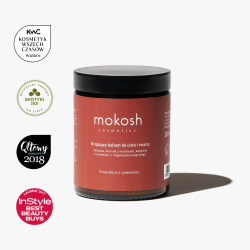 Brązujący balsam pomarańcza z cynamonem Mokosh – ciało i twarz, 180 ml