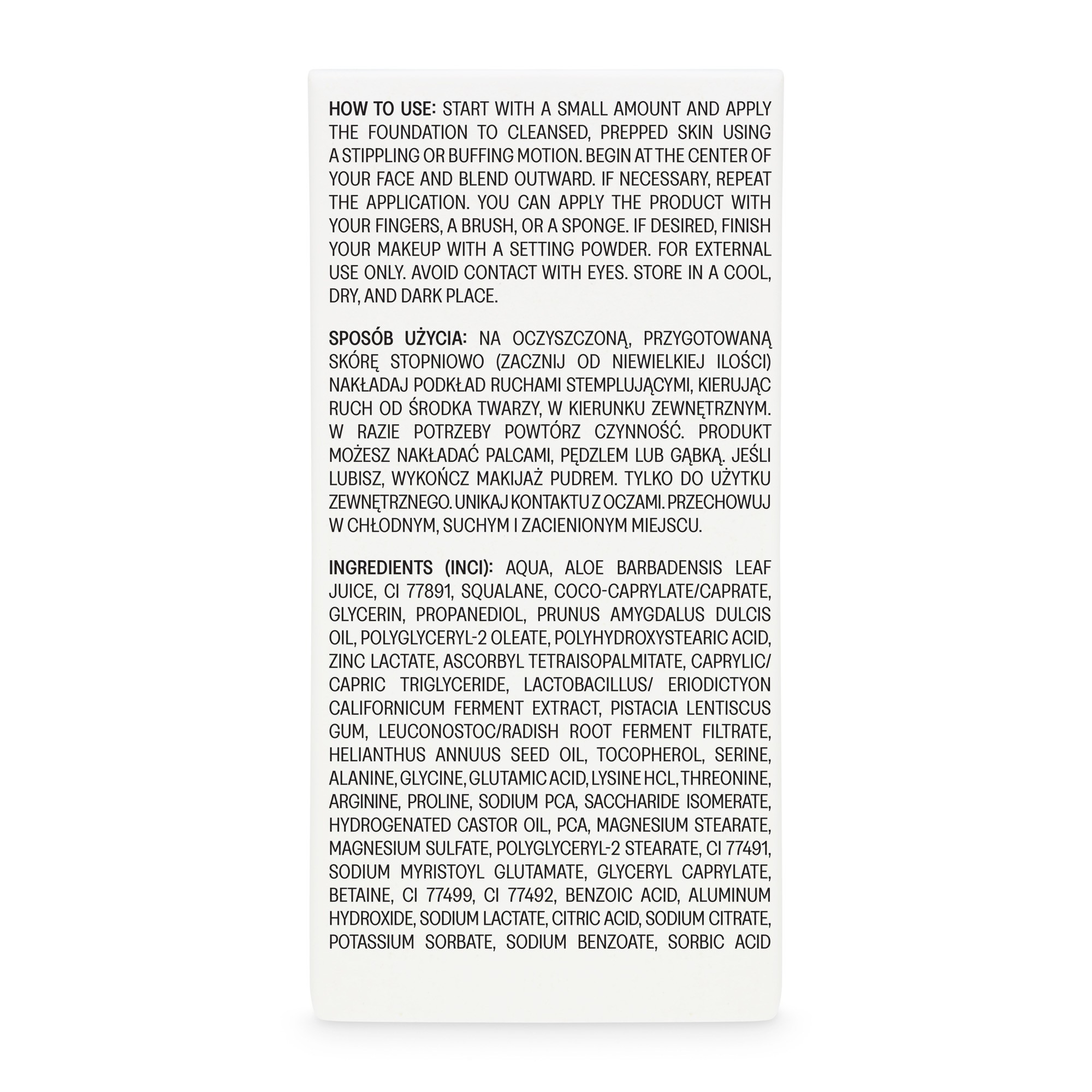 Podkład 10 Rose Macaron | 30 ml | Ministerstwo Dobrego Mydła