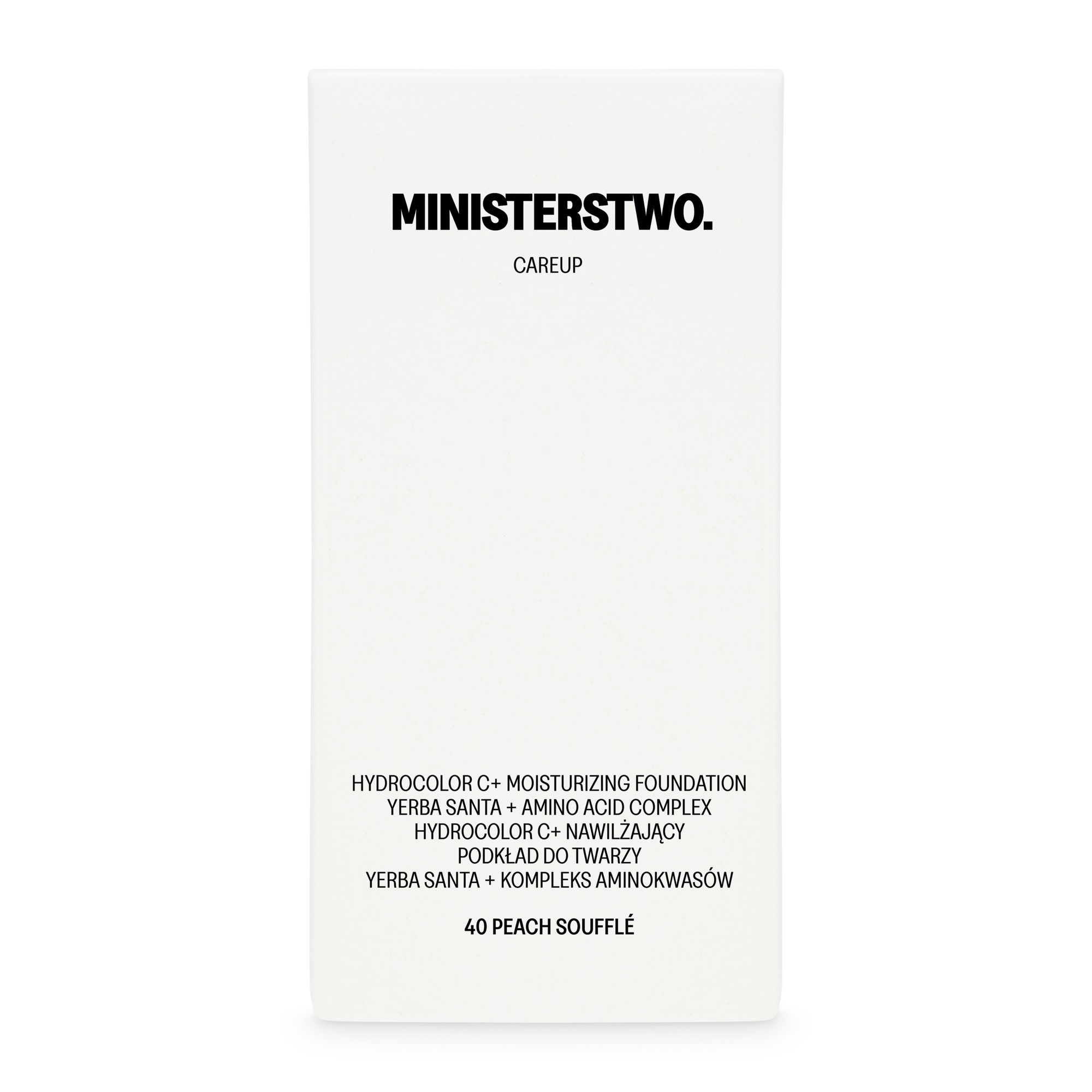 Podkład 40 Peach Soufflé | 30 ml | Ministerstwo Dobrego Mydła