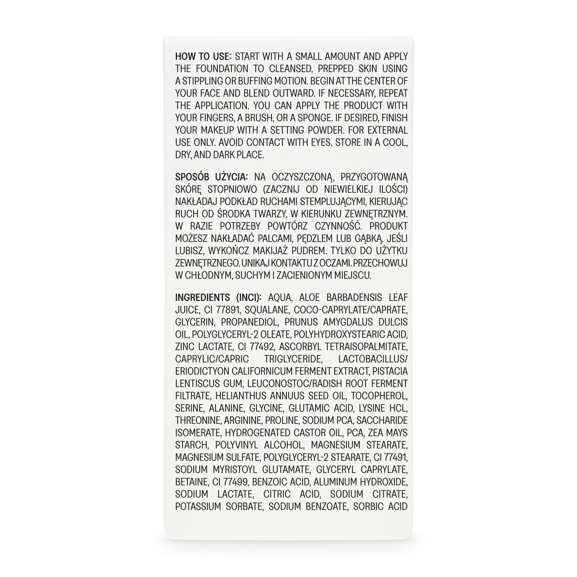 Podkład 40 Peach Soufflé | 30 ml | Ministerstwo Dobrego Mydła