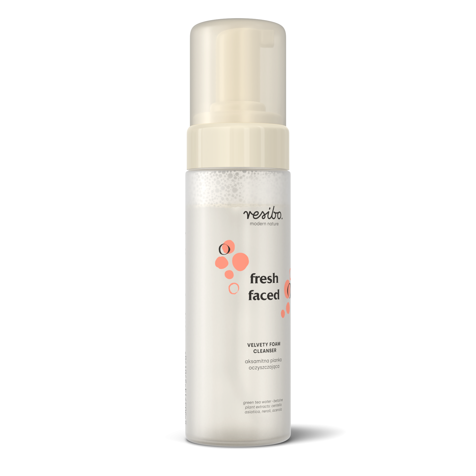 Fresh Faced aksamitna pianka oczyszczająca | 150ml | Resibo