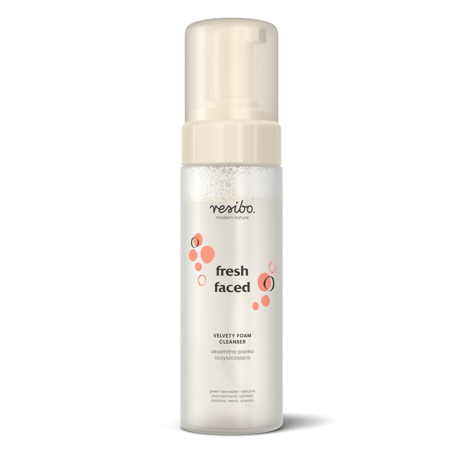Fresh Faced aksamitna pianka oczyszczająca | 150ml | Resibo