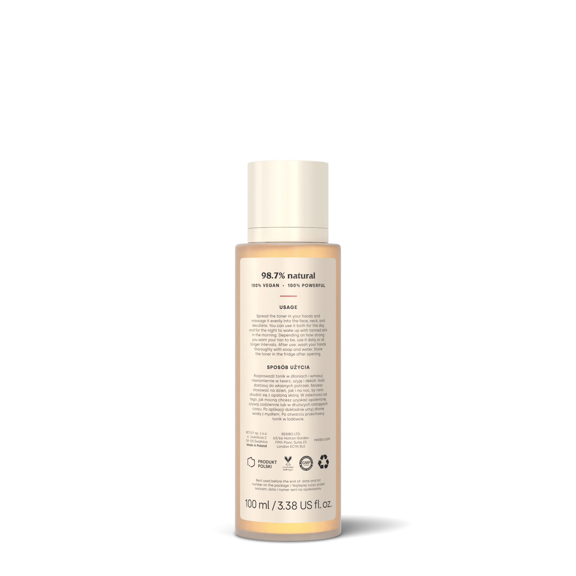 HAVE SOME TAN LIGHT TO MEDIUM naturalny tonik samoopalający light/medium | 100ml | Resibo