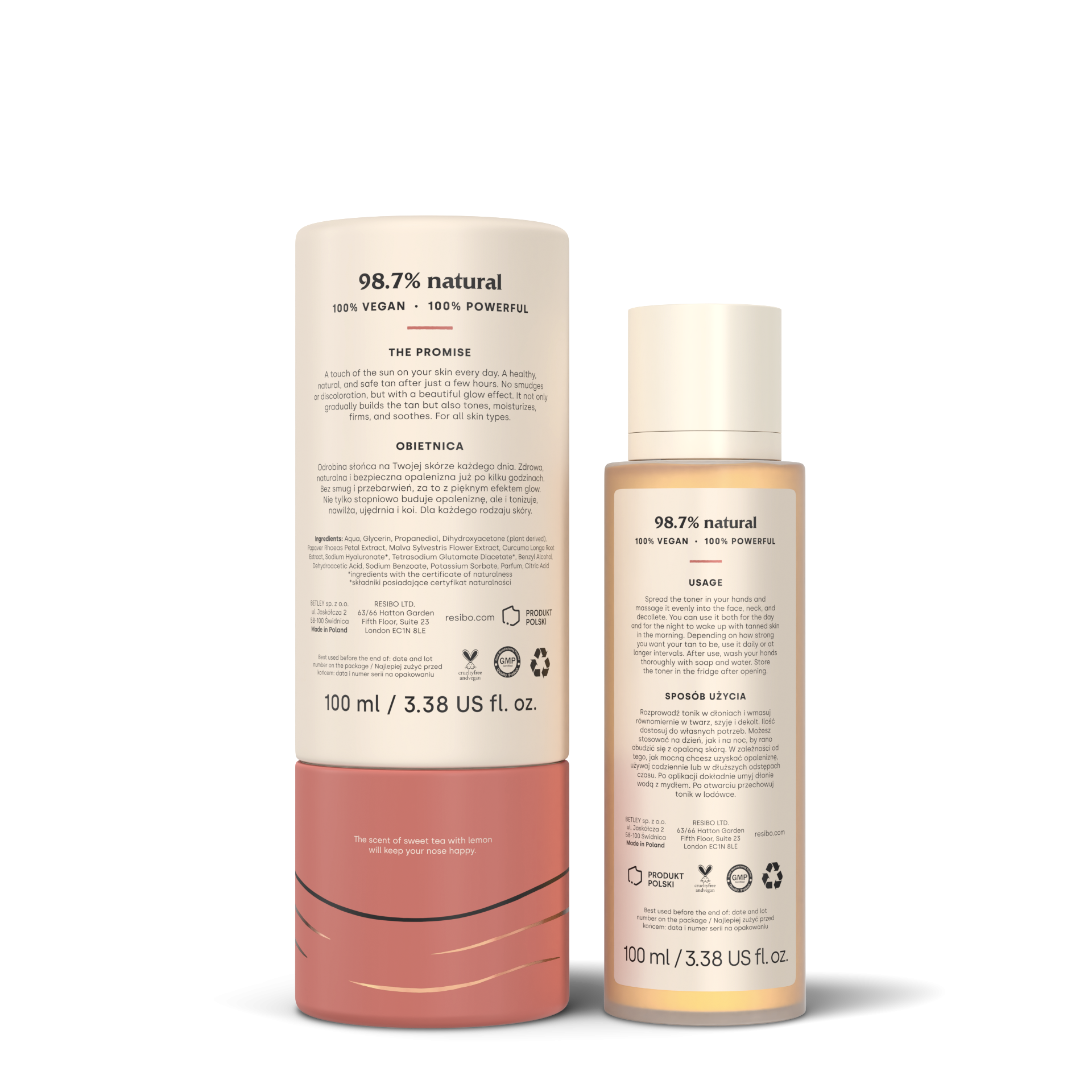 HAVE SOME TAN LIGHT TO MEDIUM naturalny tonik samoopalający light/medium | 100ml | Resibo