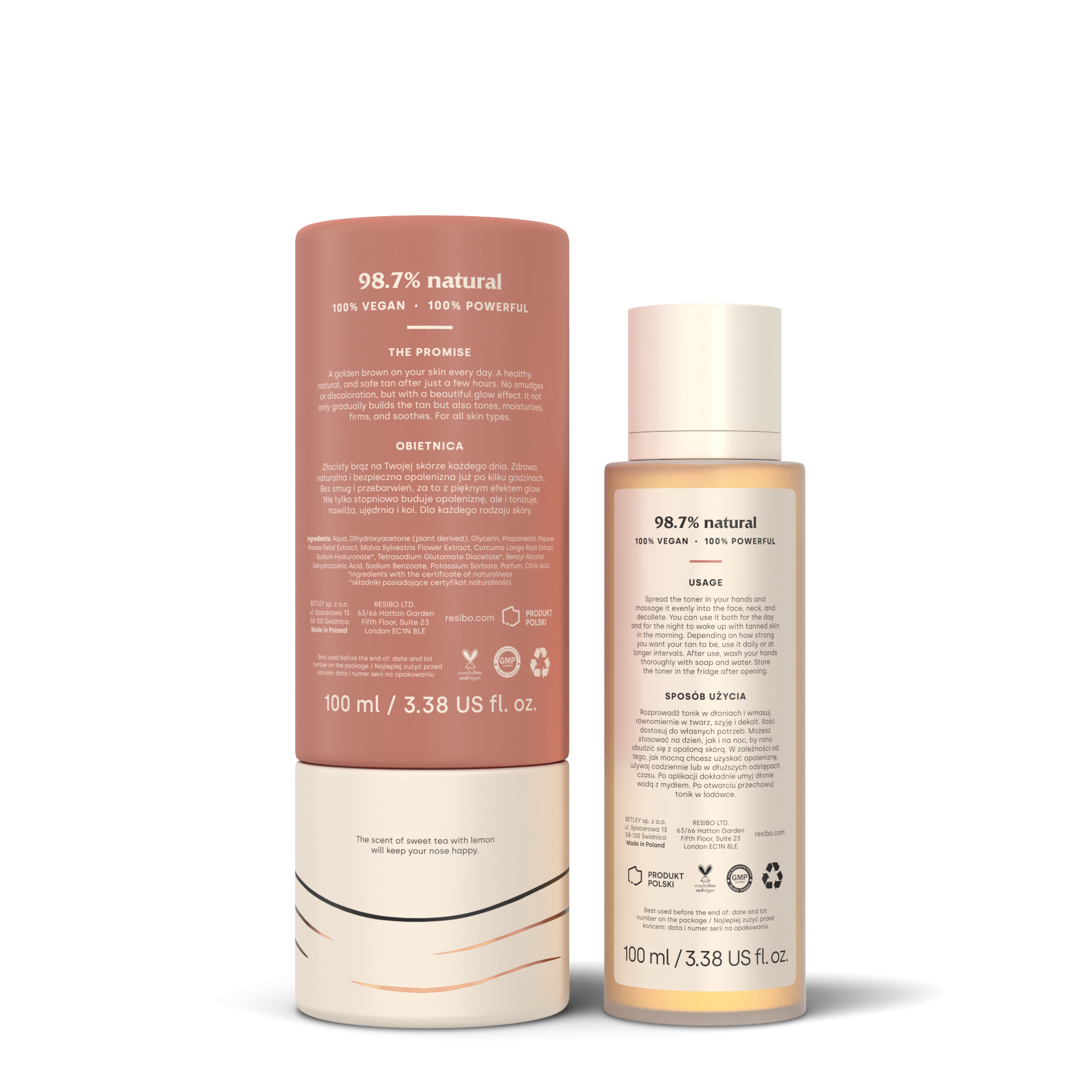 HAVE SOME TAN MEDIUM TO DARK tonik samoopalający medium/dark | 100ml | Resibo