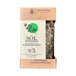Sól TATRZAŃSKA Nº3 | 130 g | Tatrzańska Spiżarnia