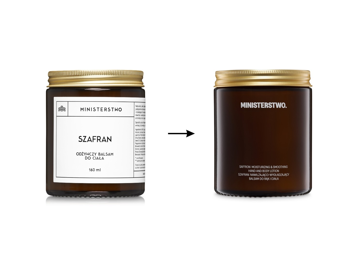 Szafran – odżywczy balsam do ciała | 160 ml | Ministerstwo Dobrego Mydła