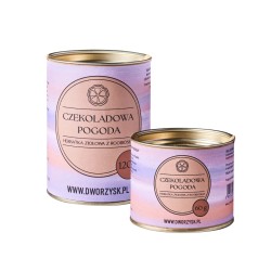 Czekoladowa Pogoda – ziołowa herbatka z rooibosem, kakao i przyprawami | Dworzysk | 120 g