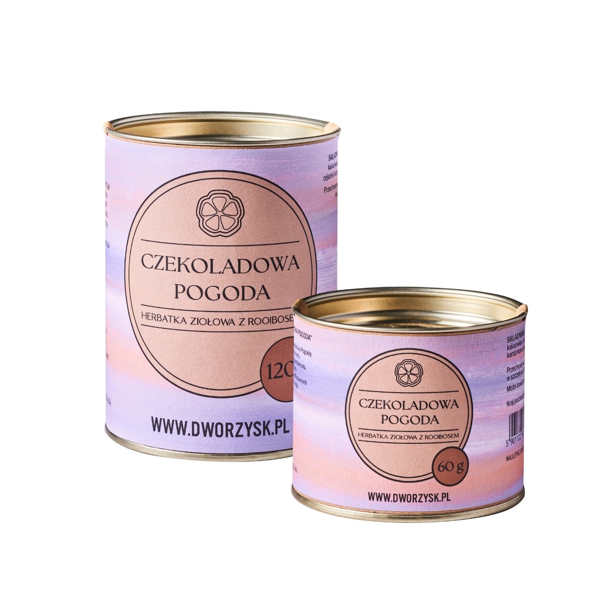 Czekoladowa Pogoda – ziołowa herbatka z rooibosem, kakao i przyprawami | Dworzysk | 120 g