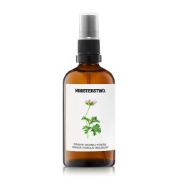 Hydrolat geranium ekologiczny | 100 ml | Ministerstwo Dobrego Mydła