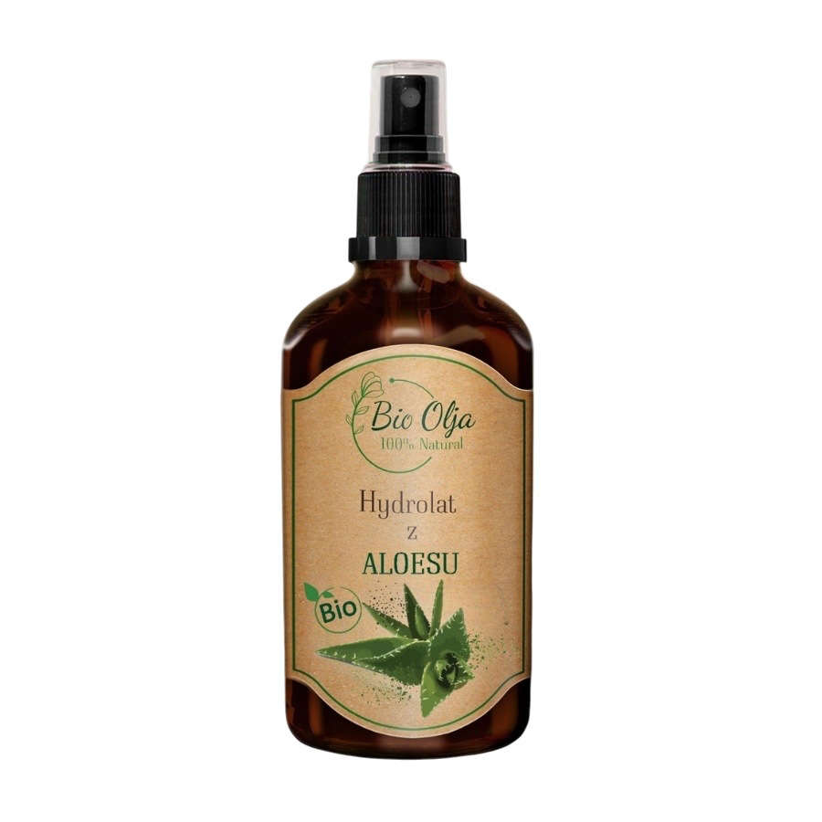 Hydrolat aloesowy BIO łagodzący podrażnienia skóry | BioOlja 100 ml