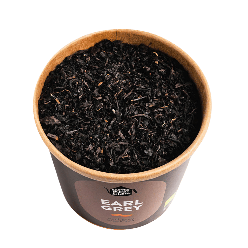 Earl Grey – czarna herbata z bergamotą bio 50 g | Brown House & Tea