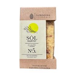 Sól MARYNY Nº5 – kwiatowa sól do ryb, sałatek i drobiu | Tatrzańska Spiżarnia