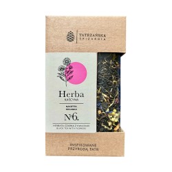 Herba Kaścyna – czarna herbata z kwiatami i owocami | 100 g