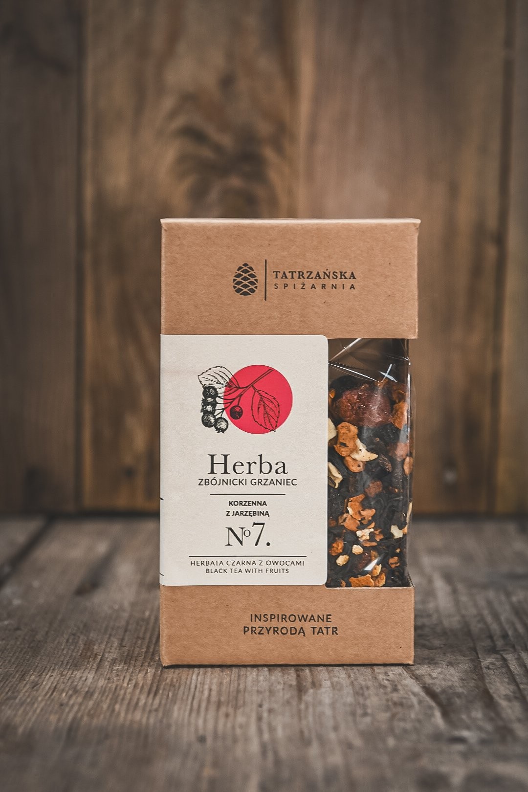 Zbójnicki Grzaniec Nº7 – czarna herbata z przyprawami | 100g, Tatrzańska Spiżarnia