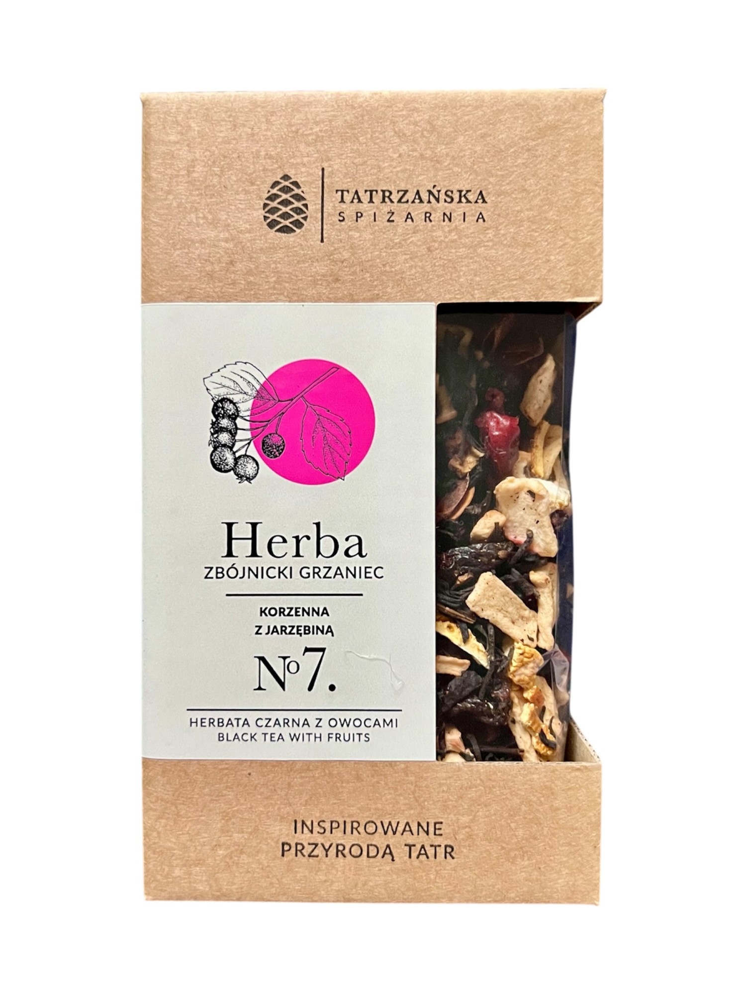 Zbójnicki Grzaniec Nº7 – czarna herbata z przyprawami | 100g, Tatrzańska Spiżarnia