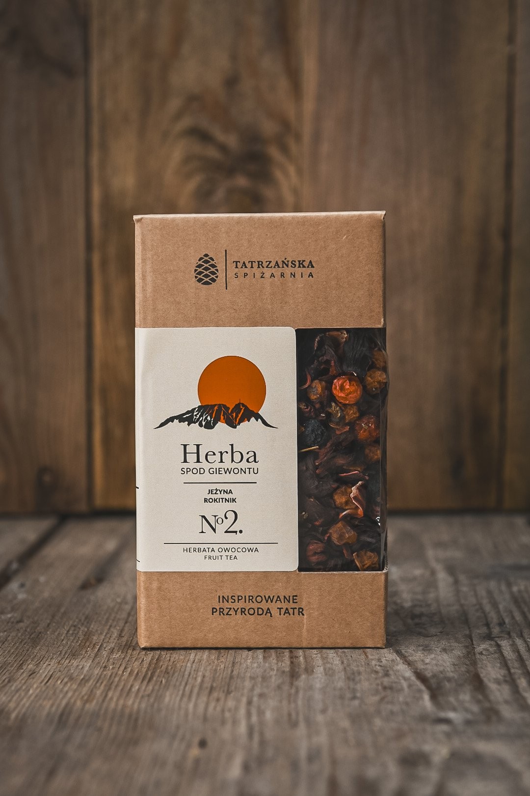 Herbata Spod Giewontu – owocowa herbata z hibiskusem | 100 g | Tatrzańska Spiżarnia