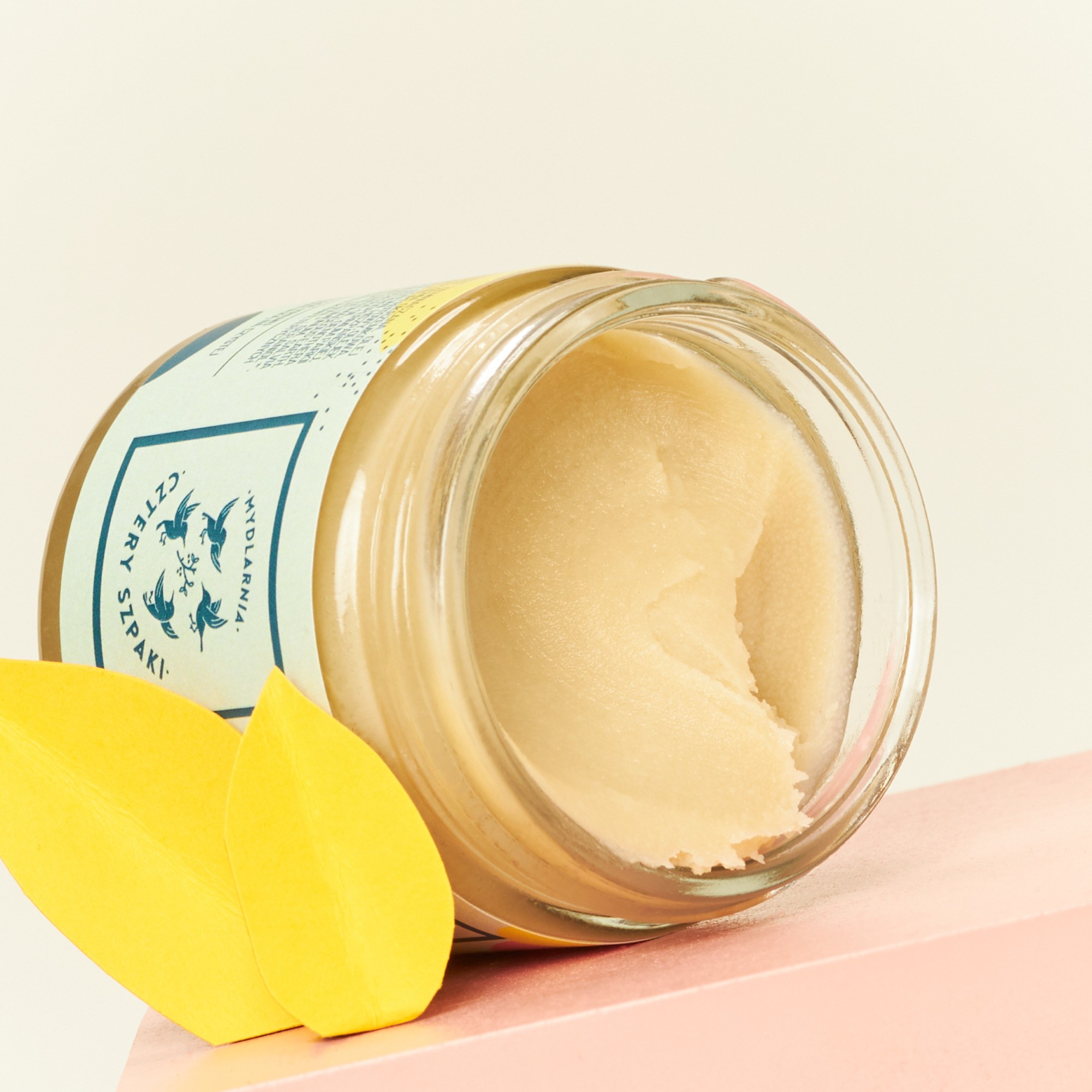 Naturalny dezodorant w kremie z sodą | cytrusowo-ziołowy zapach | 4 Szpaki