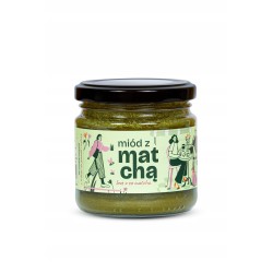 Miód z japońską matchą | Limitowana edycja | Pasieki Sadowskich