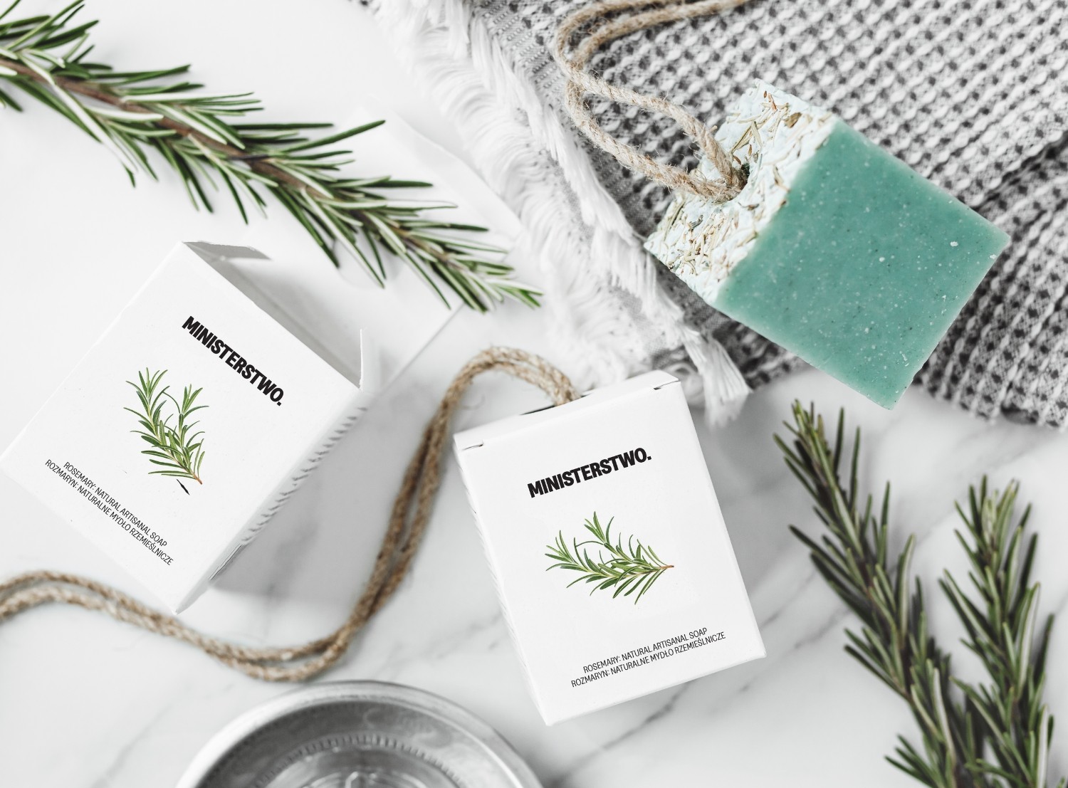 Mydło Rozmaryn – naturalne mydło z olejkiem rozmarynowym | Ministerstwo Dobrego Mydła
