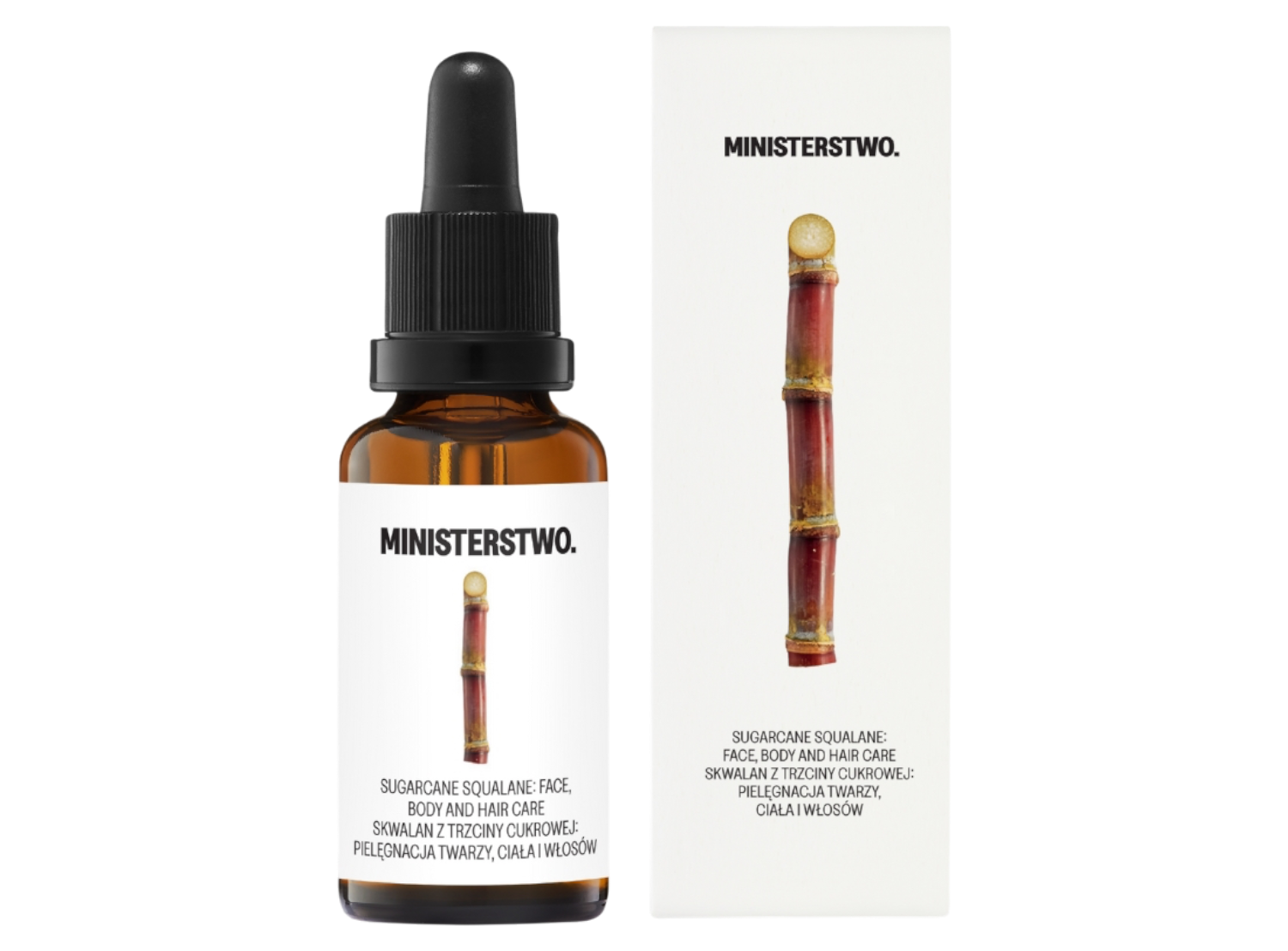 Skwalan z trzciny cukrowej | 30 ml | Ministerstwo Dobrego Mydła