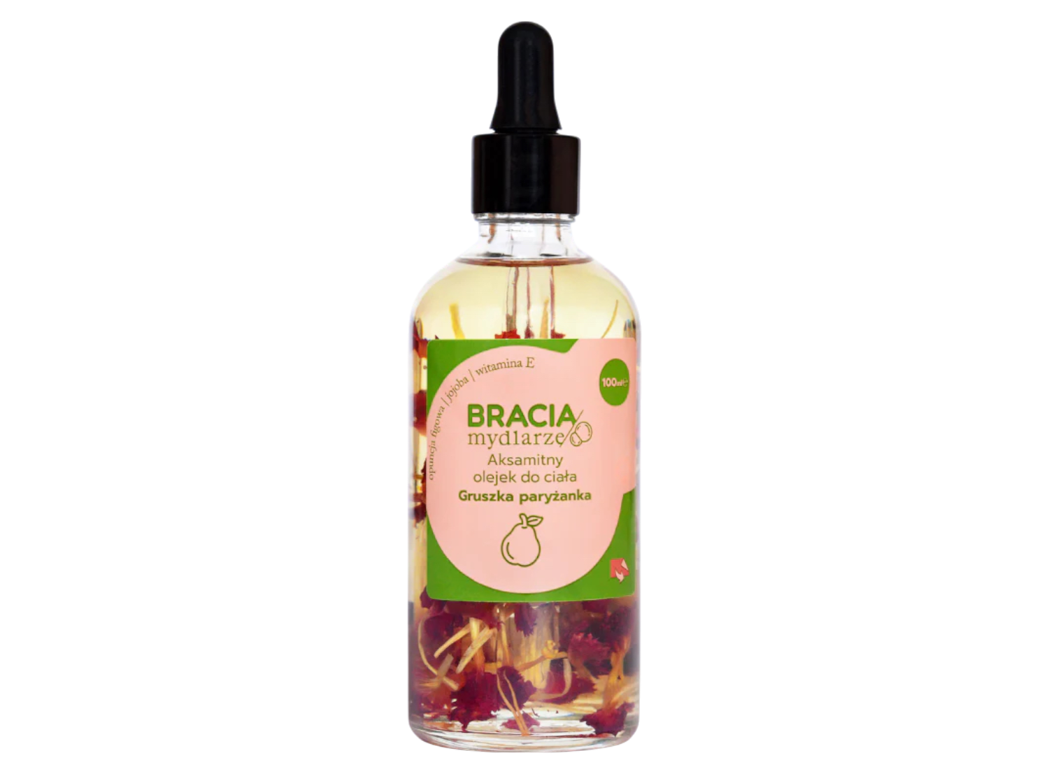 Gruszka Paryżanka – aksamitny olejek do ciała | 100 ml | Bracia Mydlarze