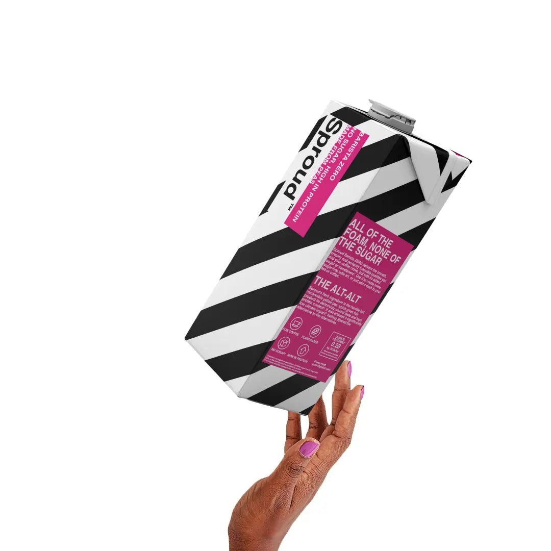 Sproud Barista Zero — napój roślinny z żółtego grochu | 1 l | Sproud International AB