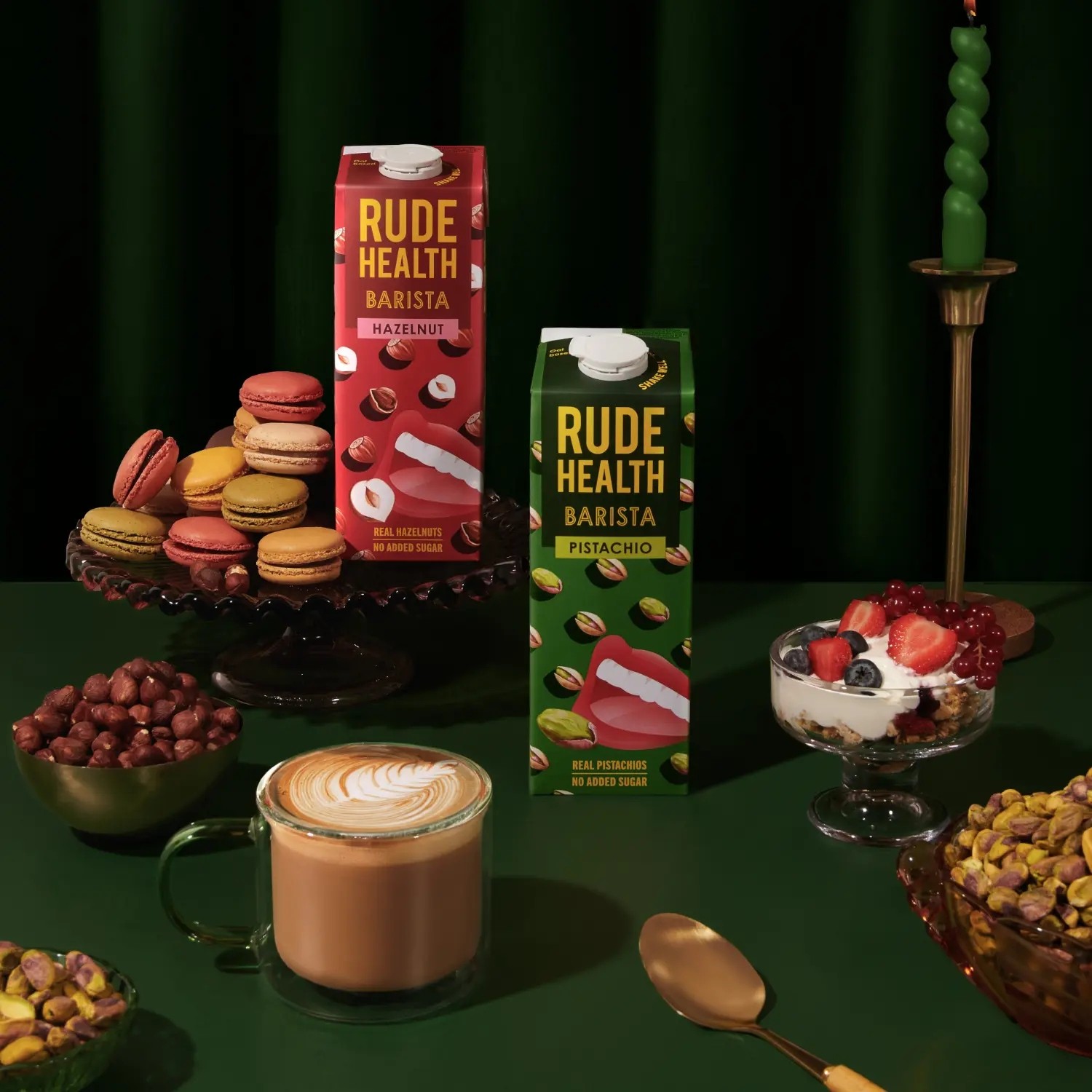 Rude Health — napój roślinny pistacjowy Barista | 1l