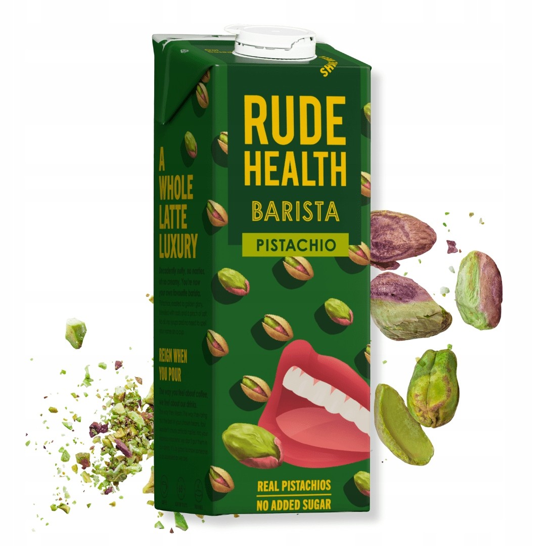 Rude Health — napój roślinny pistacjowy Barista | 1l