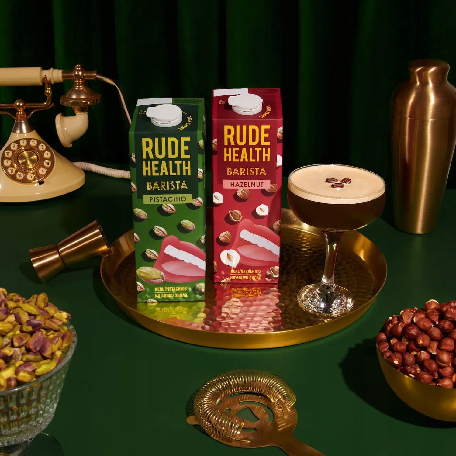 Rude Health — napój roślinny pistacjowy Barista | 1l