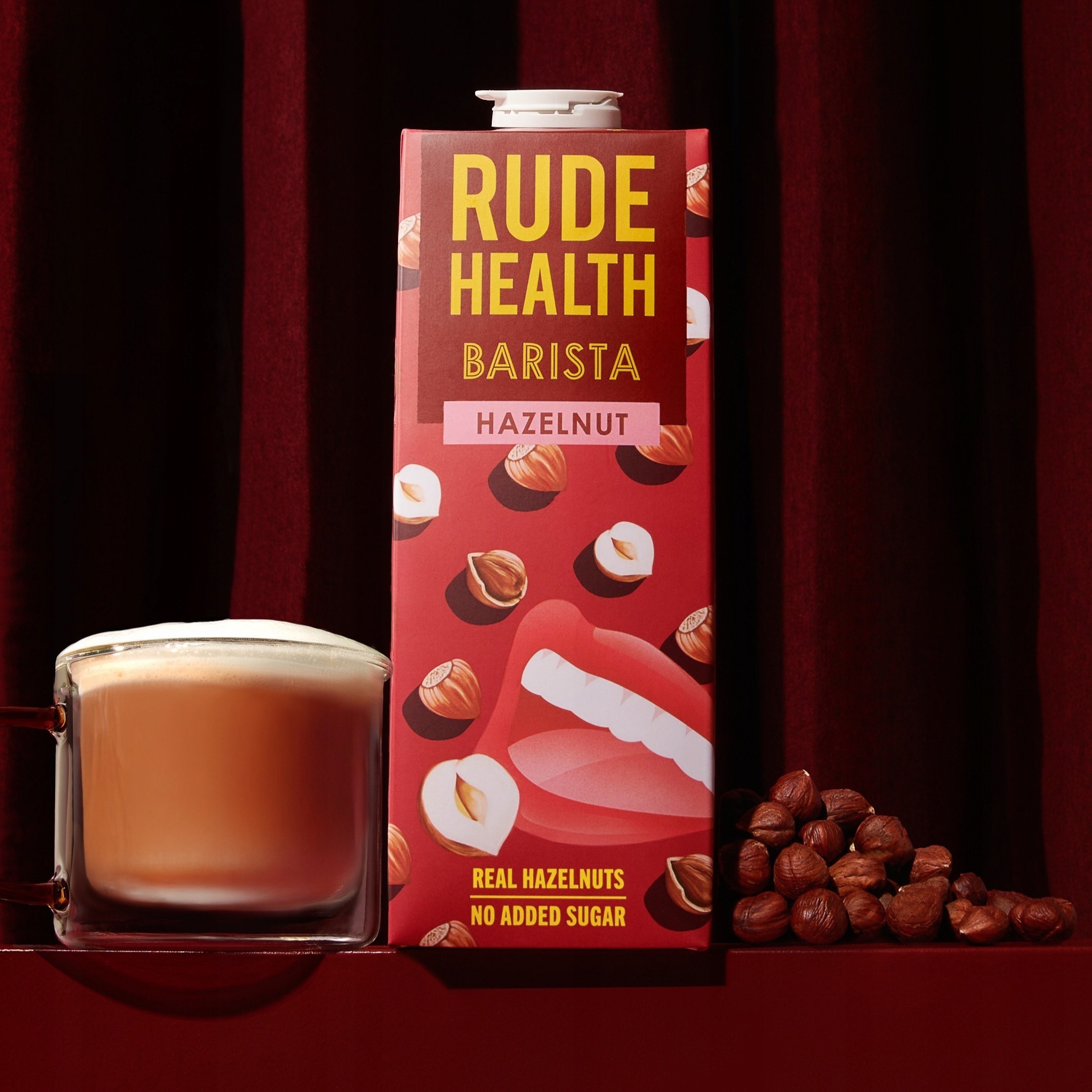 Rude Health — napój roślinny z orzechów laskowych Barista | 1 l | Rude Health