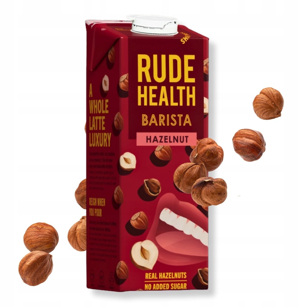Rude Health — napój roślinny z orzechów laskowych Barista | 1 l | Rude Health