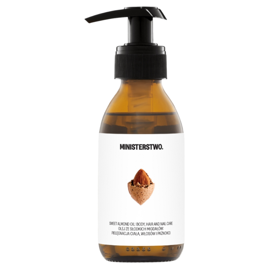 Olej ze słodkich migdałów zimnotłoczony | 140 ml | Ministerstwo