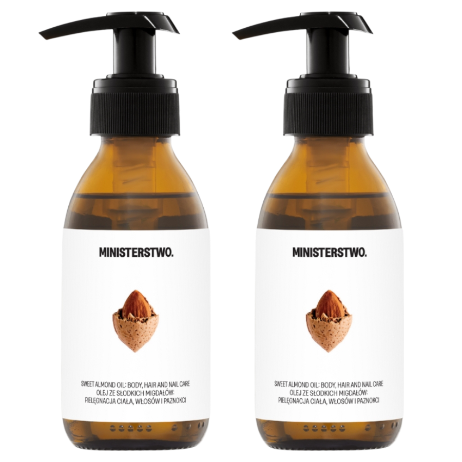 Olej ze słodkich migdałów zimnotłoczony | 140 ml | Ministerstwo