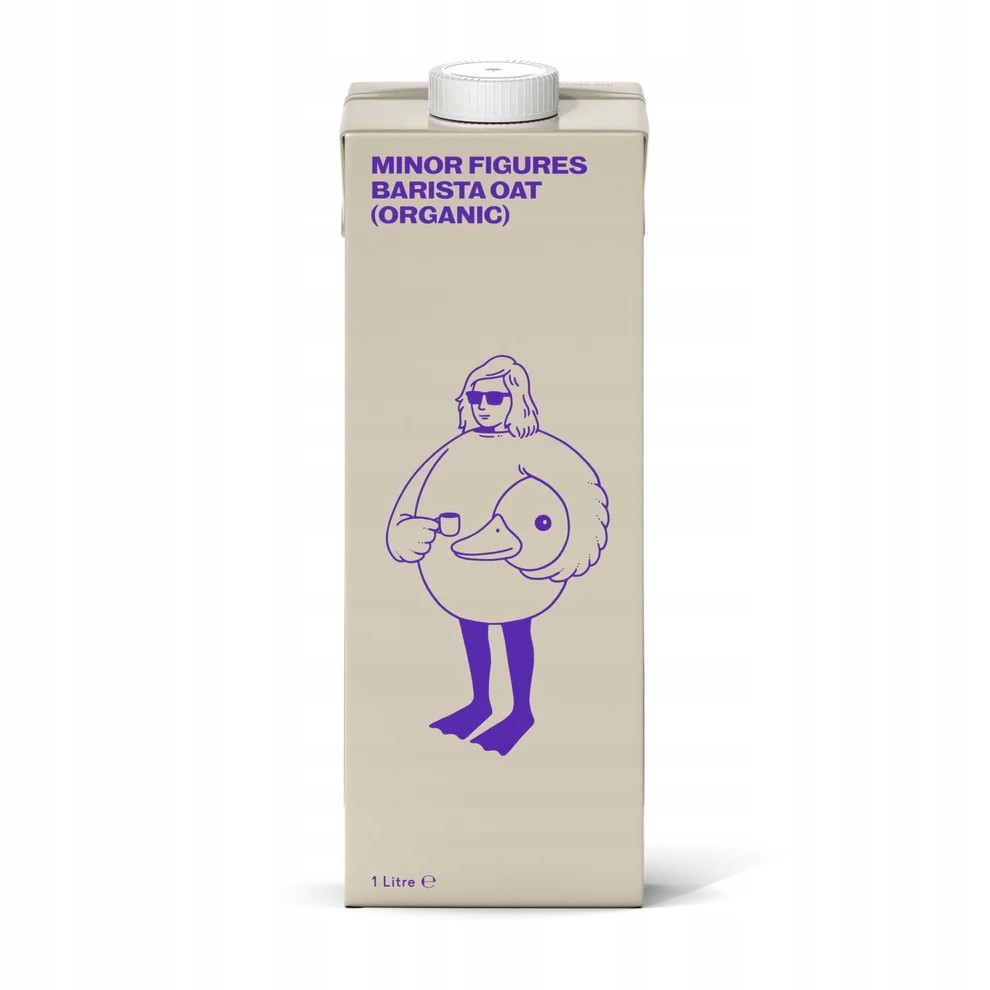 Minor Figures Barista Oat M*lk Organic | napój owsiany bio 1L | ekologiczny i neutralny węglowo
