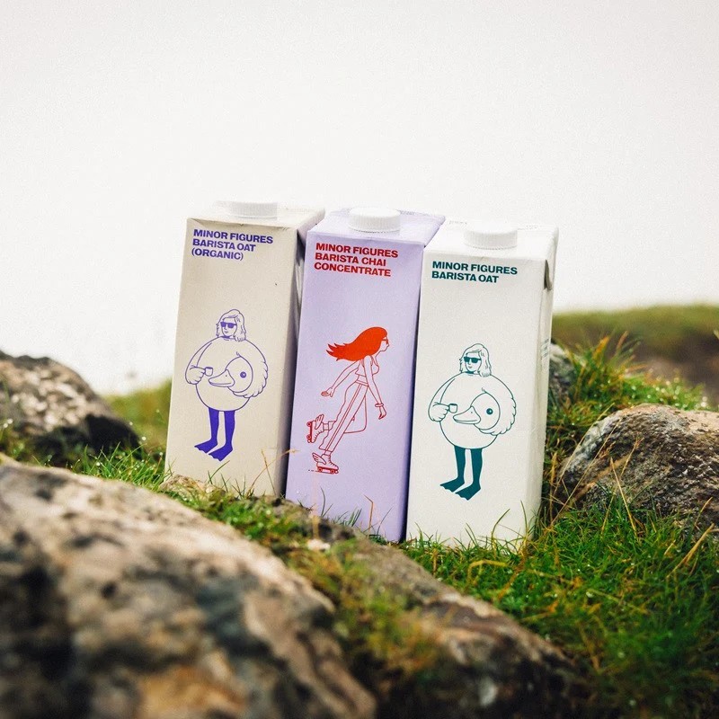 Minor Figures Barista Oat M*lk Organic | napój owsiany bio 1L | ekologiczny i neutralny węglowo