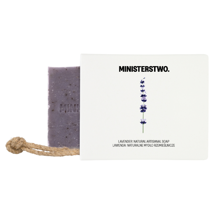Mydło lawenda – naturalne, rzemieślnicze, łagodzące | Ministerstwo Dobrego Mydła