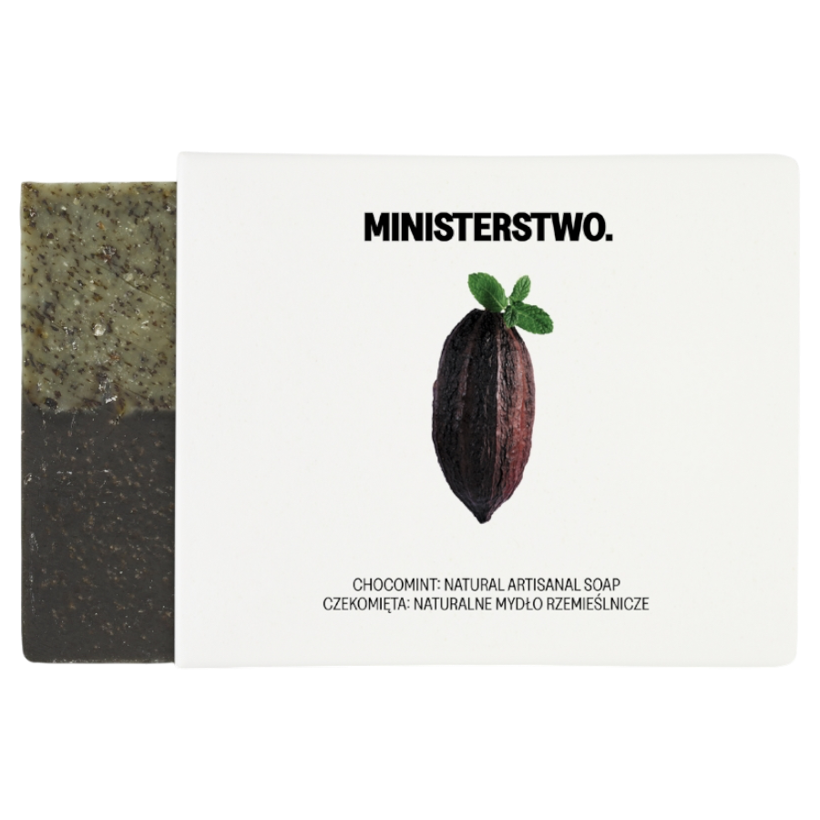 Mydło czekomięta – orzeźwiające, naturalne, rzemieślnicze | Ministerstwo Dobrego Mydła