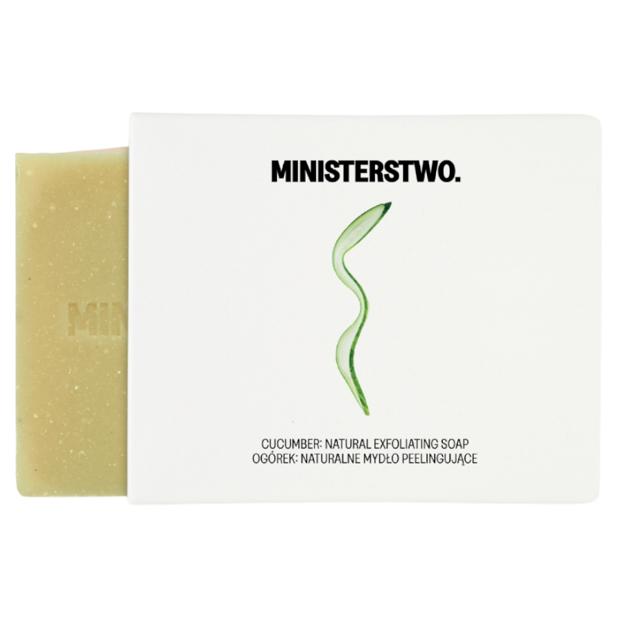 Mydło Ogórek – mocny peeling z koralowcem i spiruliną | Ministerstwo Dobrego Mydła