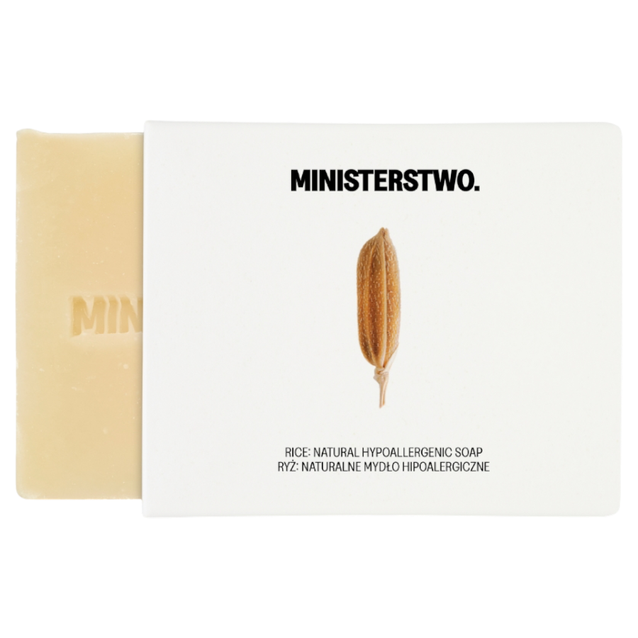 Mydło Ryż | 100g | do skóry wrażliwej | Ministerstwo Dobrego Mydła