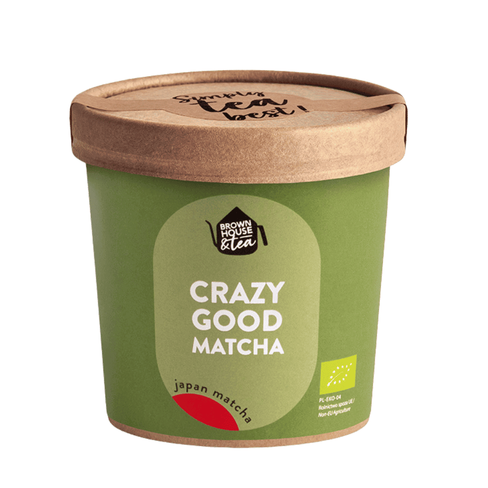 CRAZY GOOD MATCHA – japońska matcha exclusive BIO | 40 g | Brown House & Tea