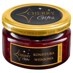 Konfitura wiśniowa Cherry Gifts 235 g – rzemieślnicza, owocowa, intensywna