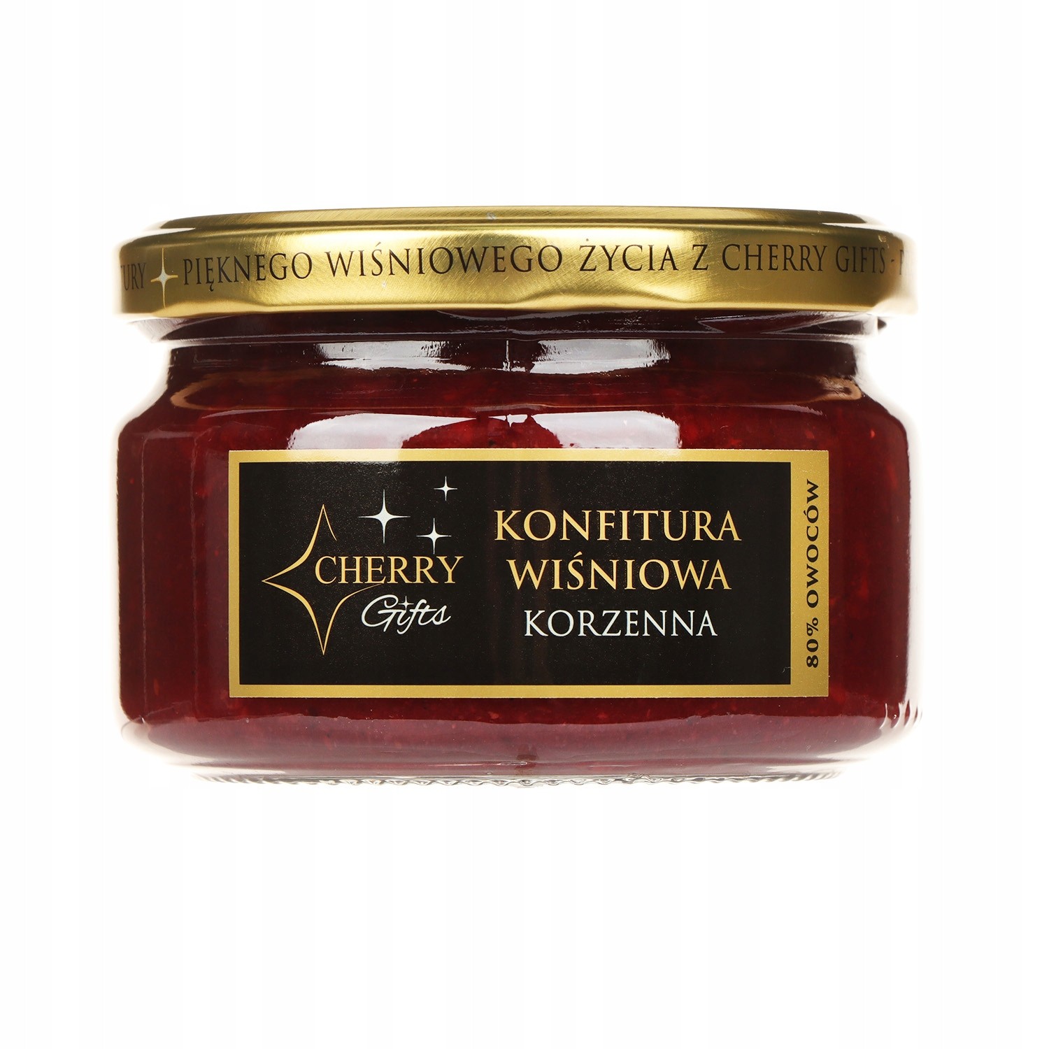 Konfitura wiśniowa korzenna Cherry Gifts – świąteczny smak w słoiku | 235 g