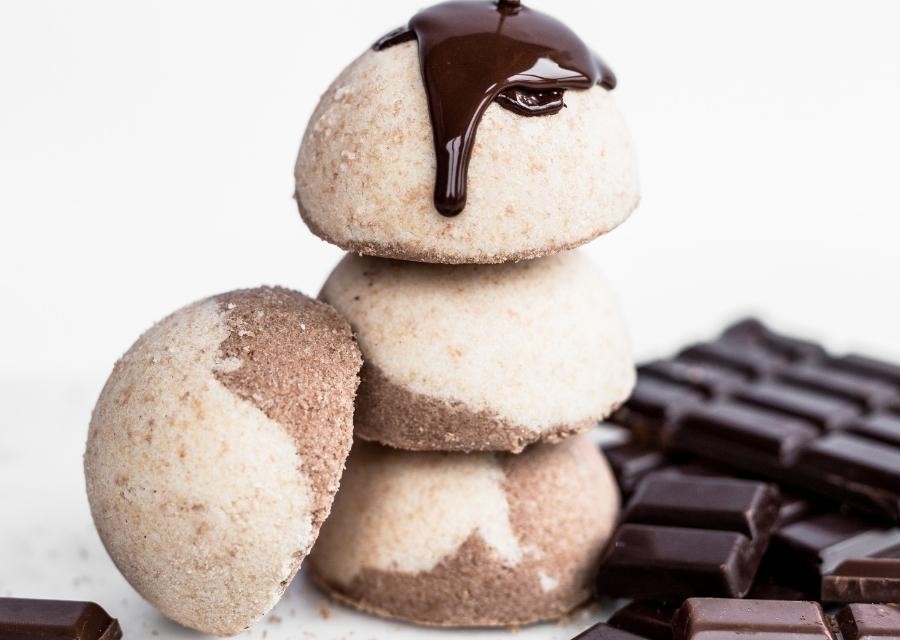 Czekolada – półkula kąpielowa 50 g | Ministerstwo Dobrego Mydła