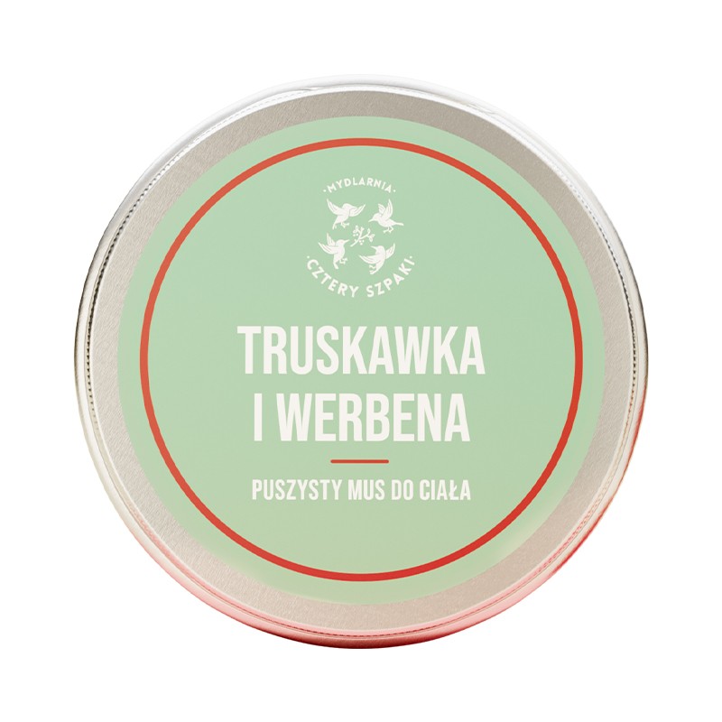 Truskawka i Werbena – mus do ciała 150 ml | 4 Szpaki